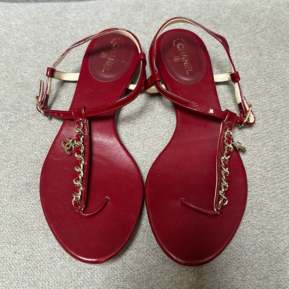 chanel sandals